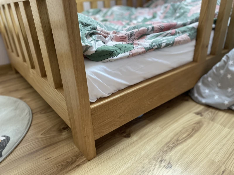 Łóżko dziecięce Róża – trwałe, eleganckie i uniwersalne, zapewnia komfortowy sen przez wiele la